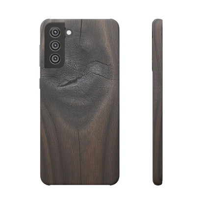 Dark Wood Grain Samsung Snap Case