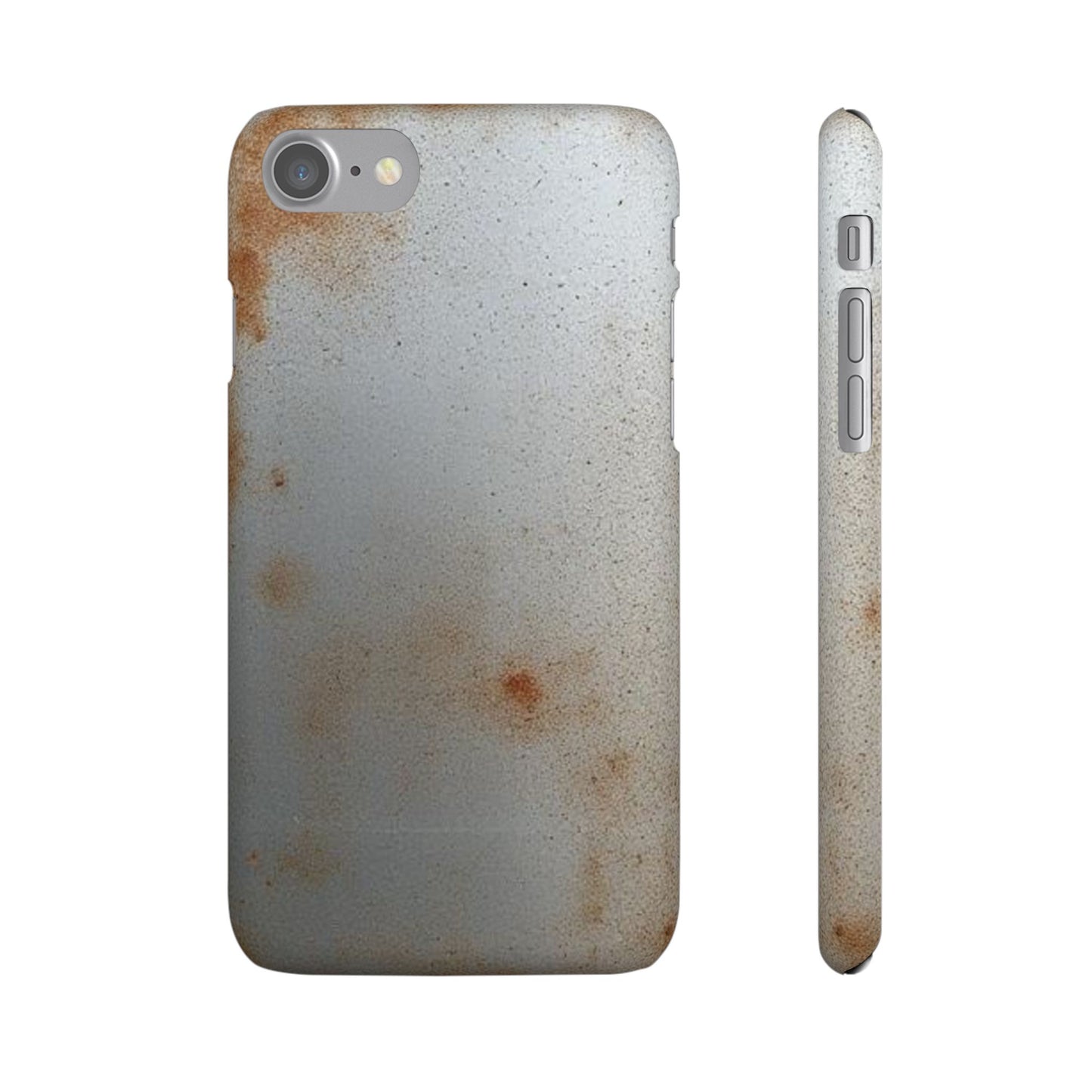 Old Steel Finish iPhone Snap Case