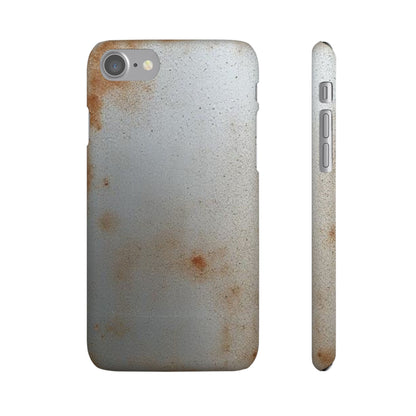 Old Steel Finish iPhone Snap Case