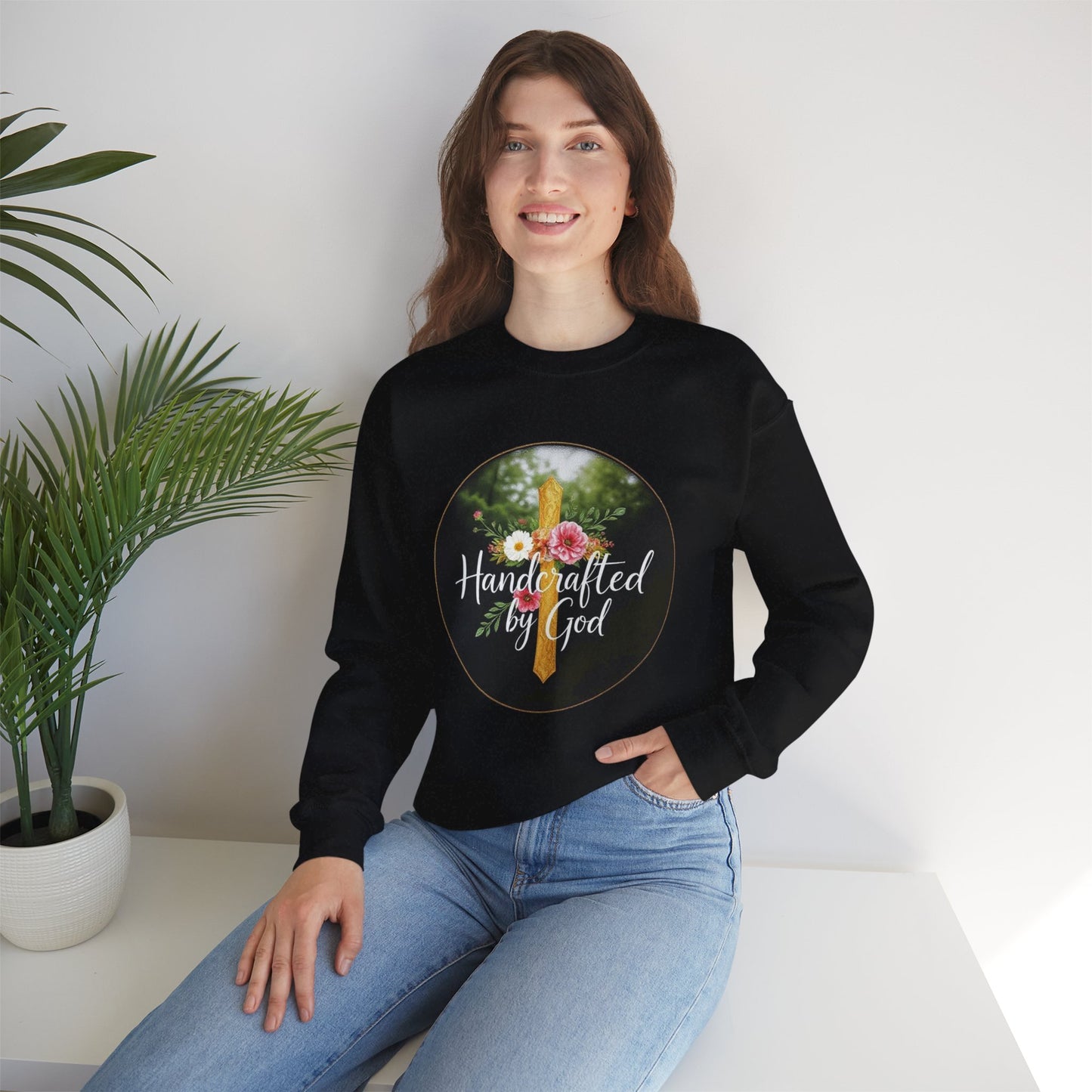 Created with Purpose – Women’s Faith-Inspired Sweatshirt