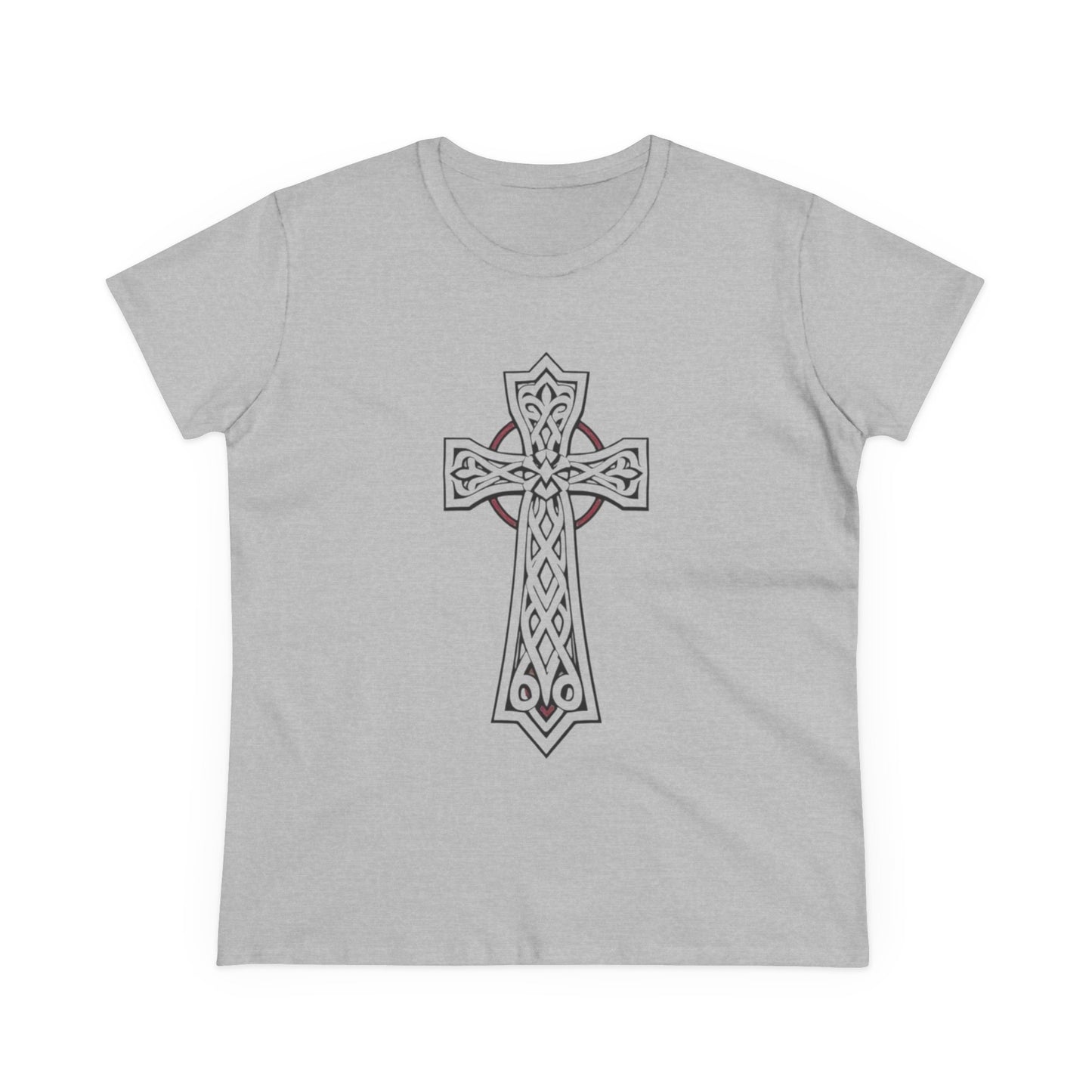 Rooted Grace | Women’s Celtic Cross Tee
