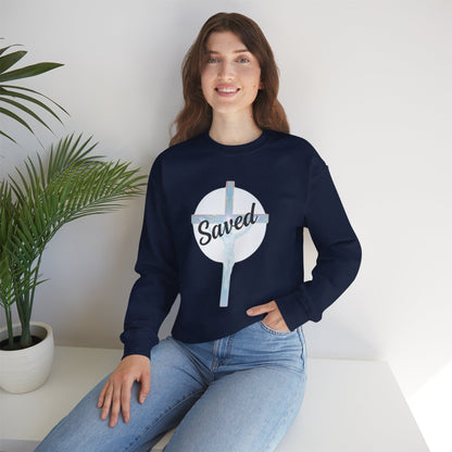 Saved by Grace – Women’s Christian Sweatshirt