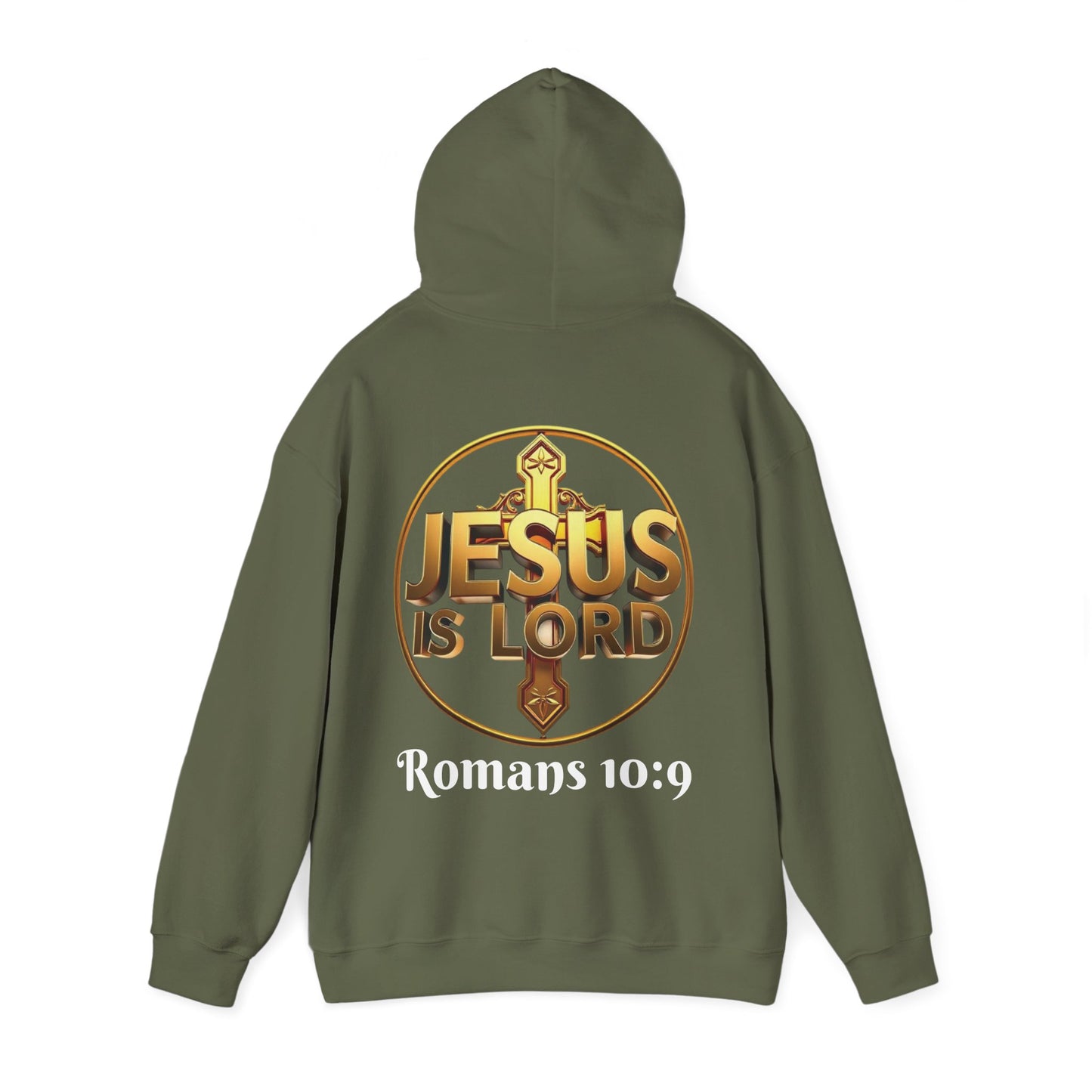 Bold Faith Men’s Hoodie – Proclaim Jesus Is Lord with Style