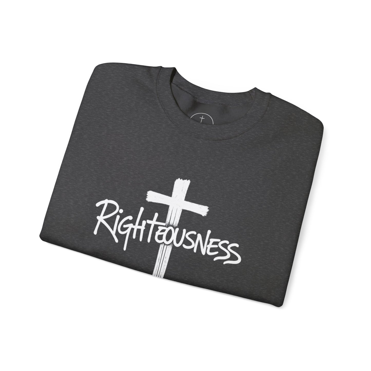 Righteousness - Men's Christian Sweatshirt (Dark Colors)