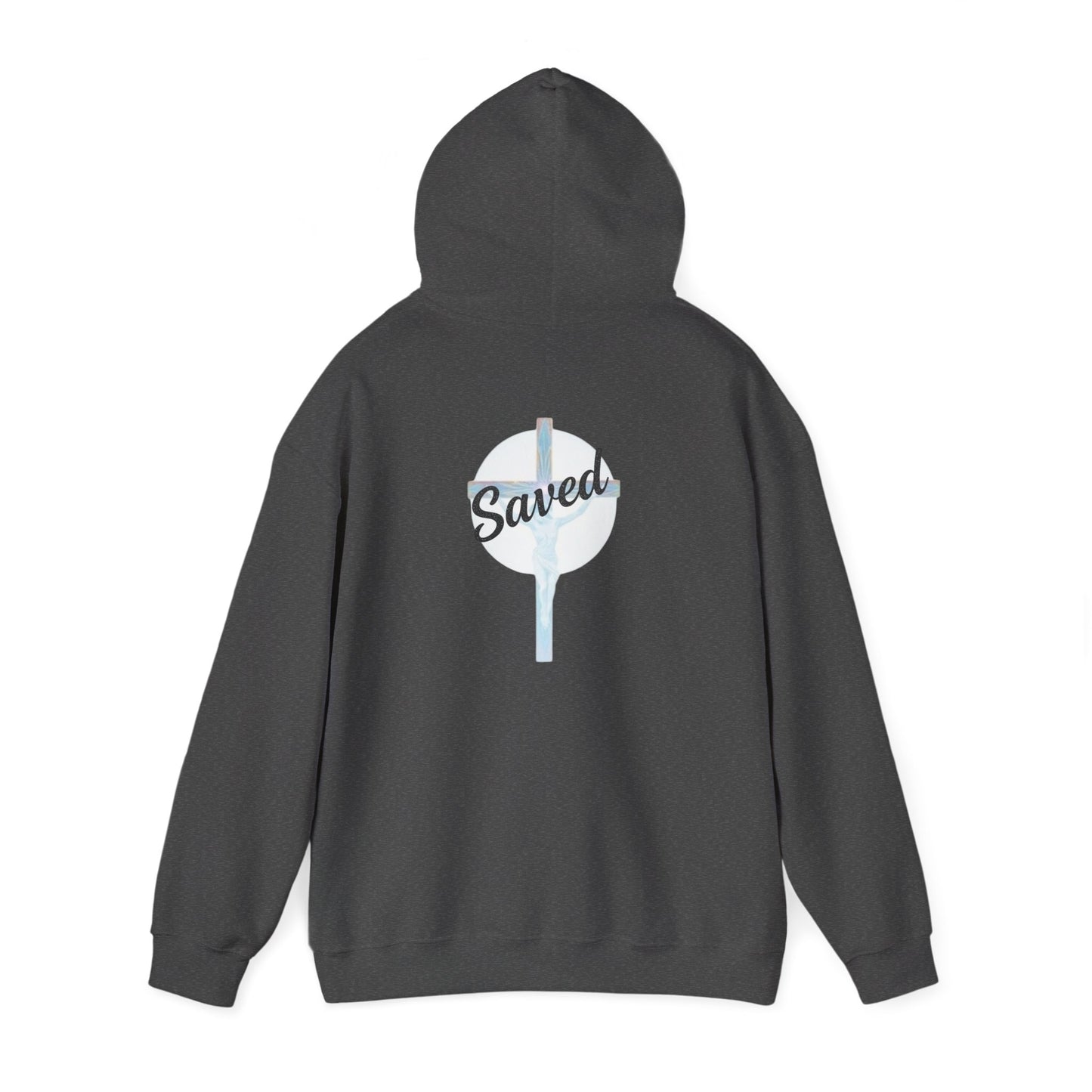 Saved in Christ – Men’s Christian Hoodie