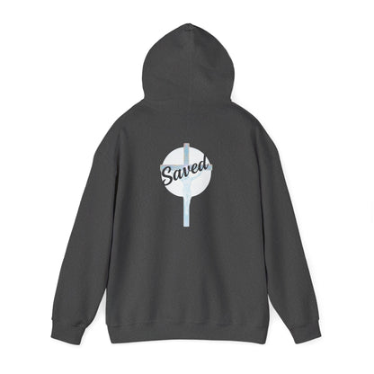 Saved in Christ – Men’s Christian Hoodie