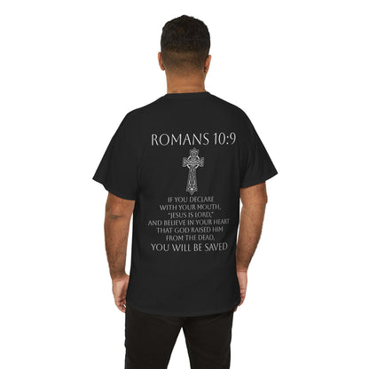 Jesus Is Lord – Men’s Christian Tee (White Lettering)