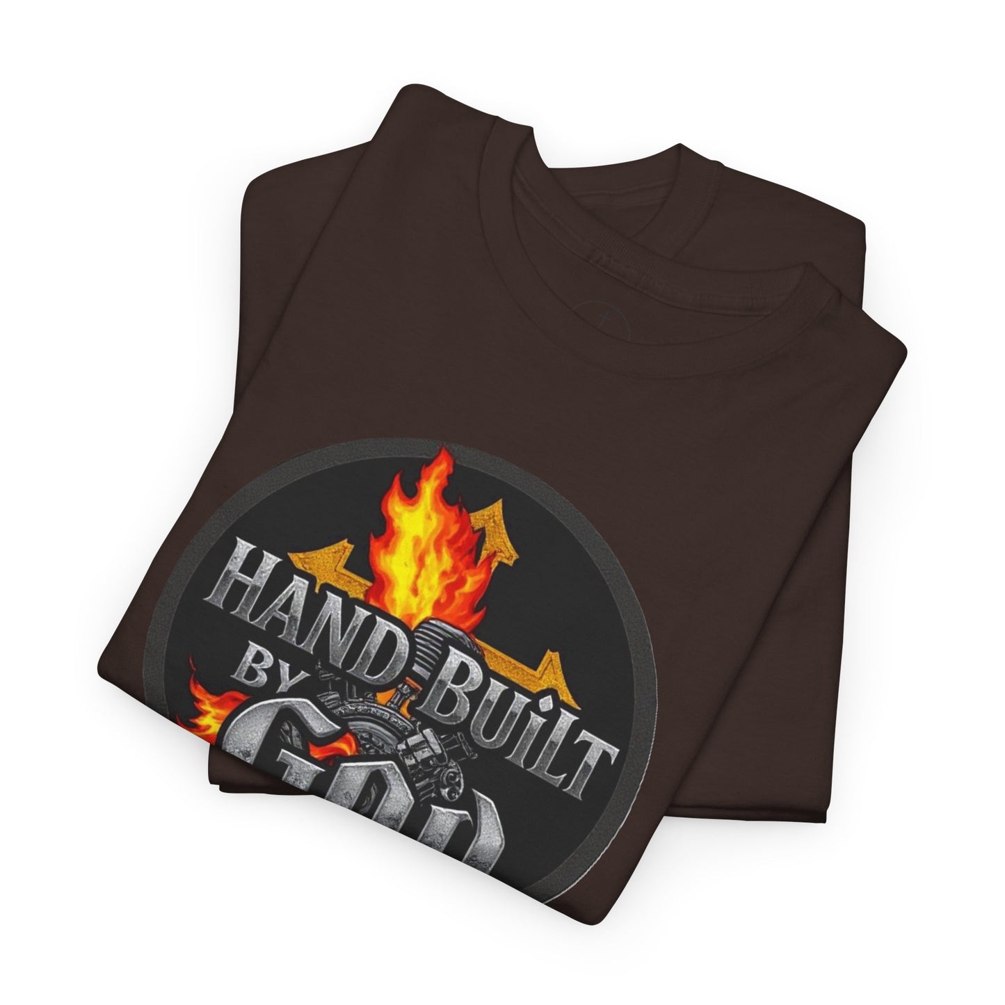 Hand Built By God - Men's Christian T-Shirt
