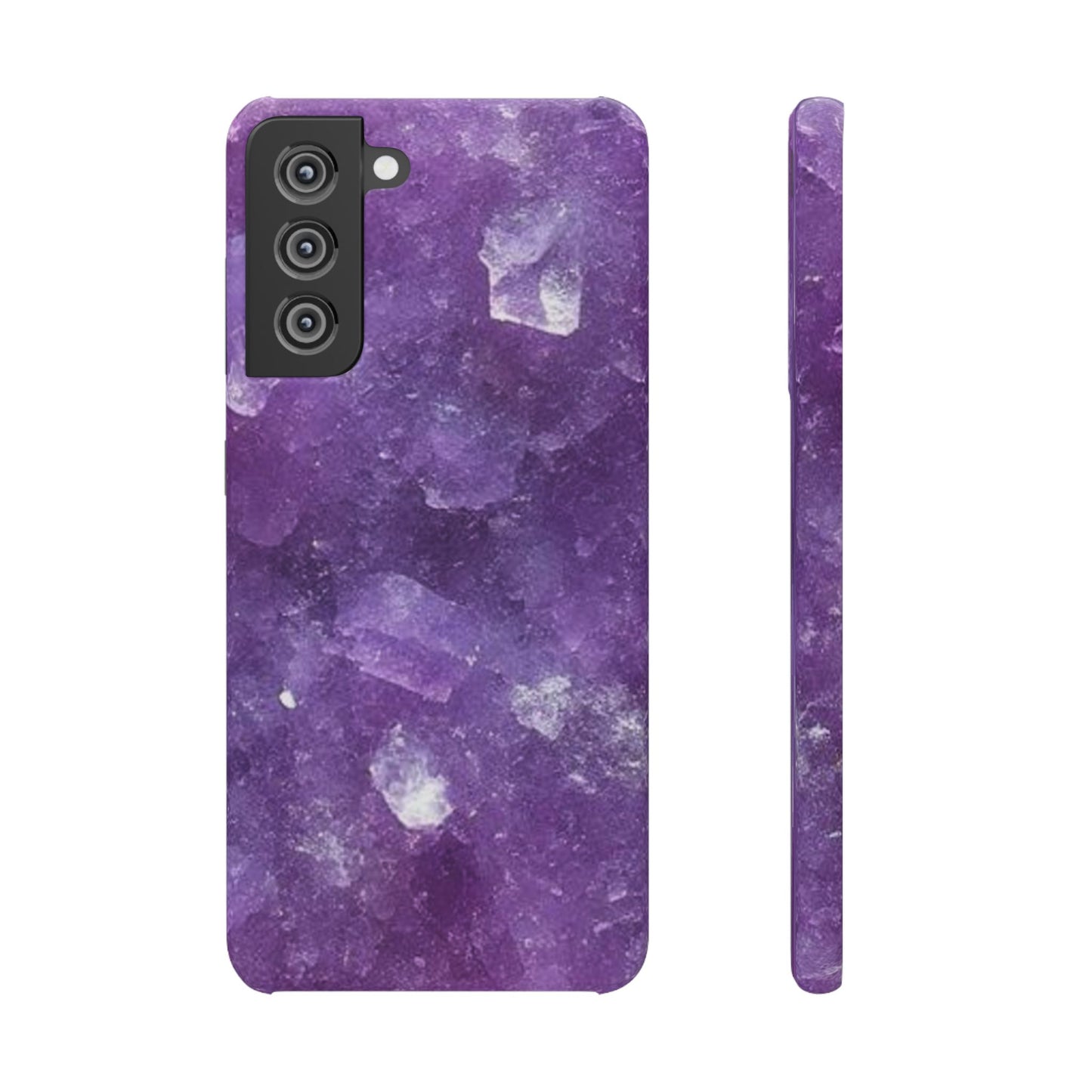 Amethyst Crystal Finish Samsung Snap Case