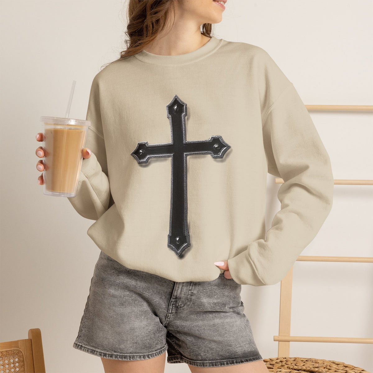 Warrior’s Black Cross Women’s Christian