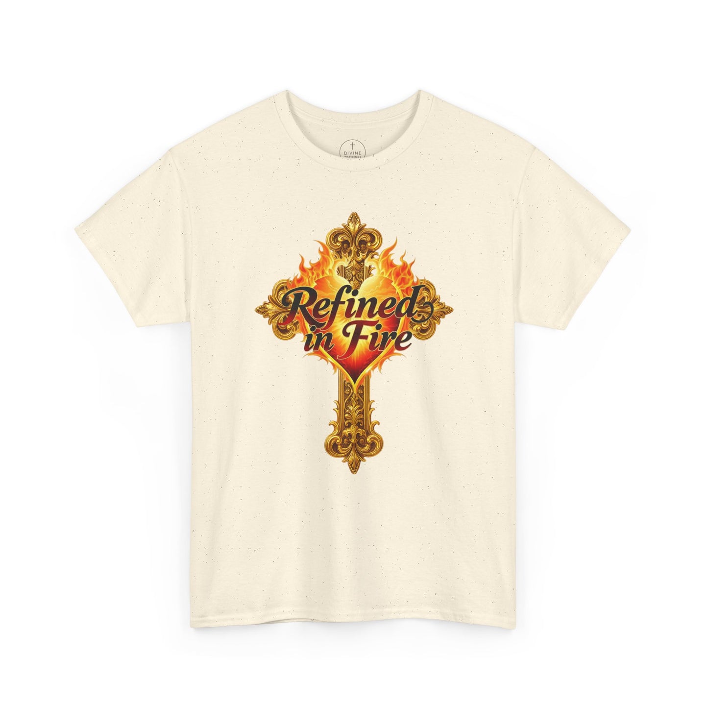 Refined in Fire — Men's Ornate Christian T-Shirt