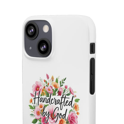 Handcrafted by God Snap Case for iPhone – Fearfully & Wonderfully Made