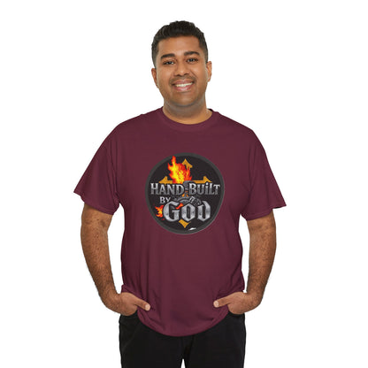 Hand Built By God - Men's Christian T-Shirt