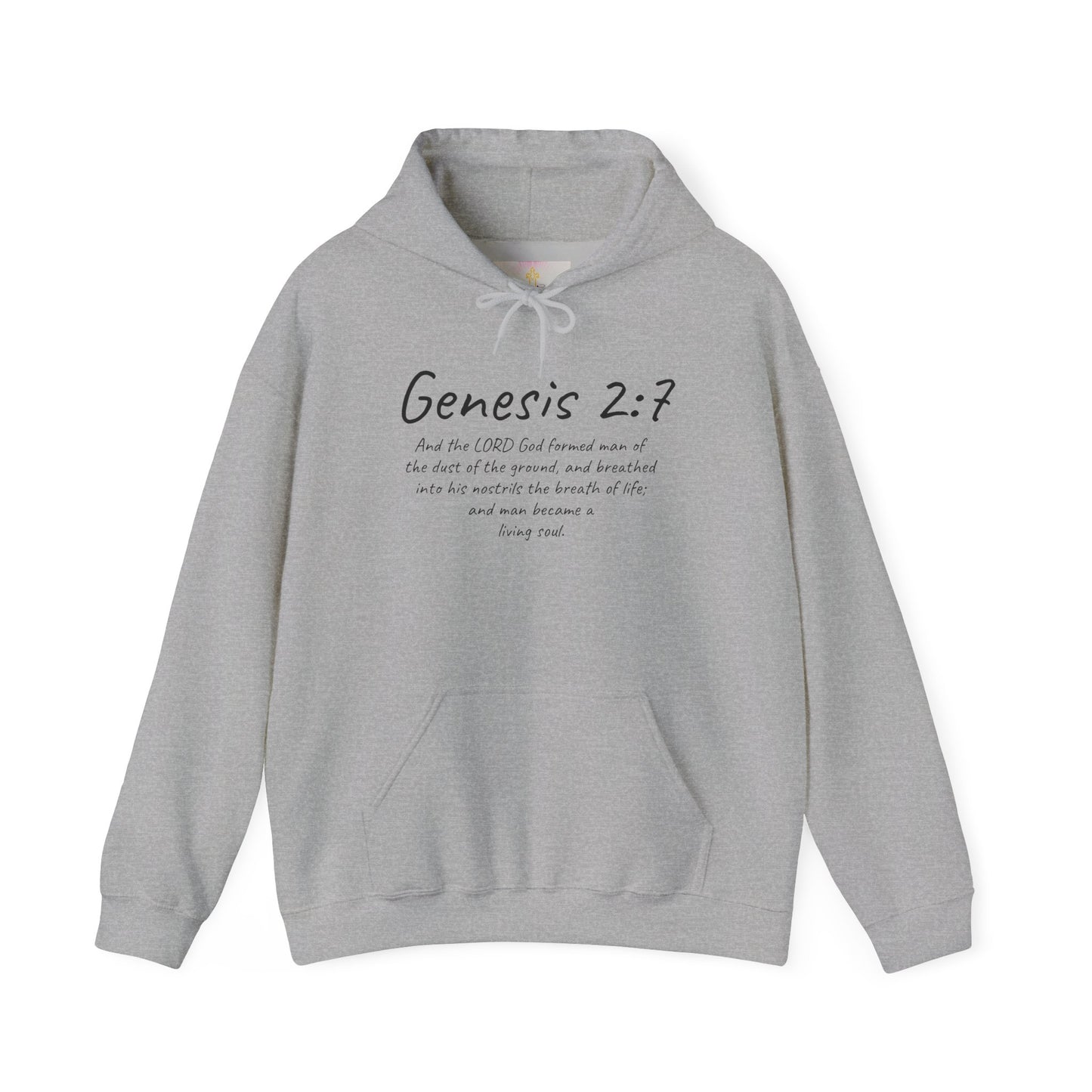 Formed from the Dust | Men’s Christian Hoodie with Genesis 2:7