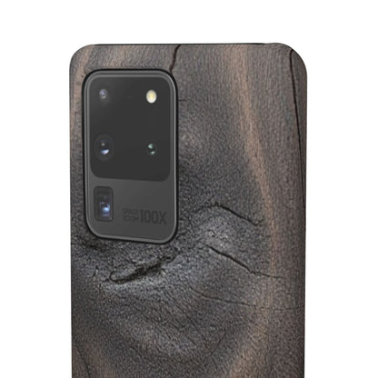Dark Wood Grain Samsung Snap Case