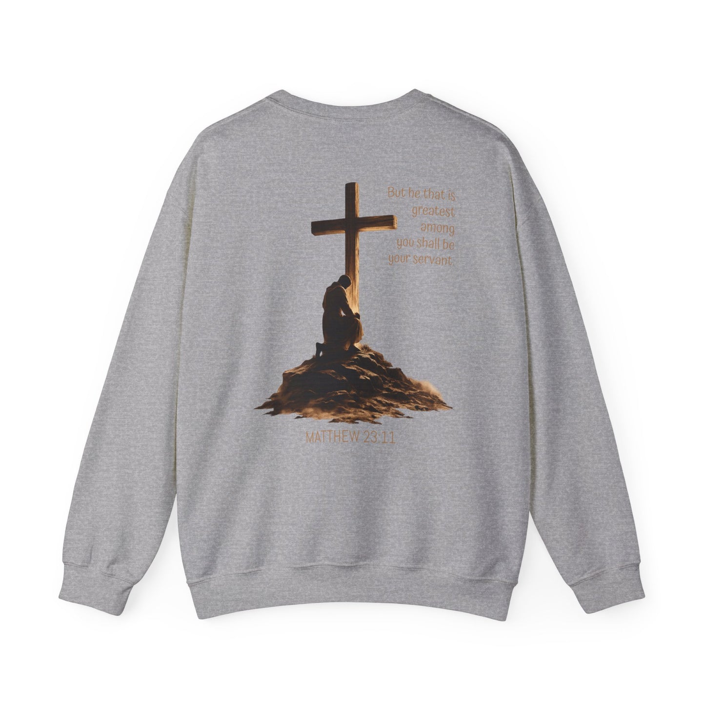Humble Servant - Christian Men's Sweatshirt