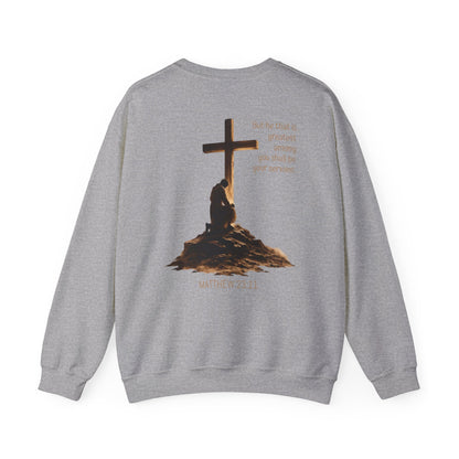 Humble Servant - Christian Men's Sweatshirt