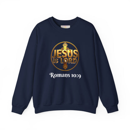 Bold Faith Women’s Sweatshirt – Proclaim Jesus Is Lord & He Is Risen (White Lettering)