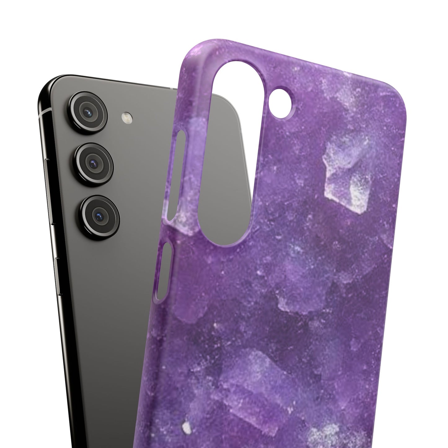 Amethyst Crystal Finish Samsung Snap Case