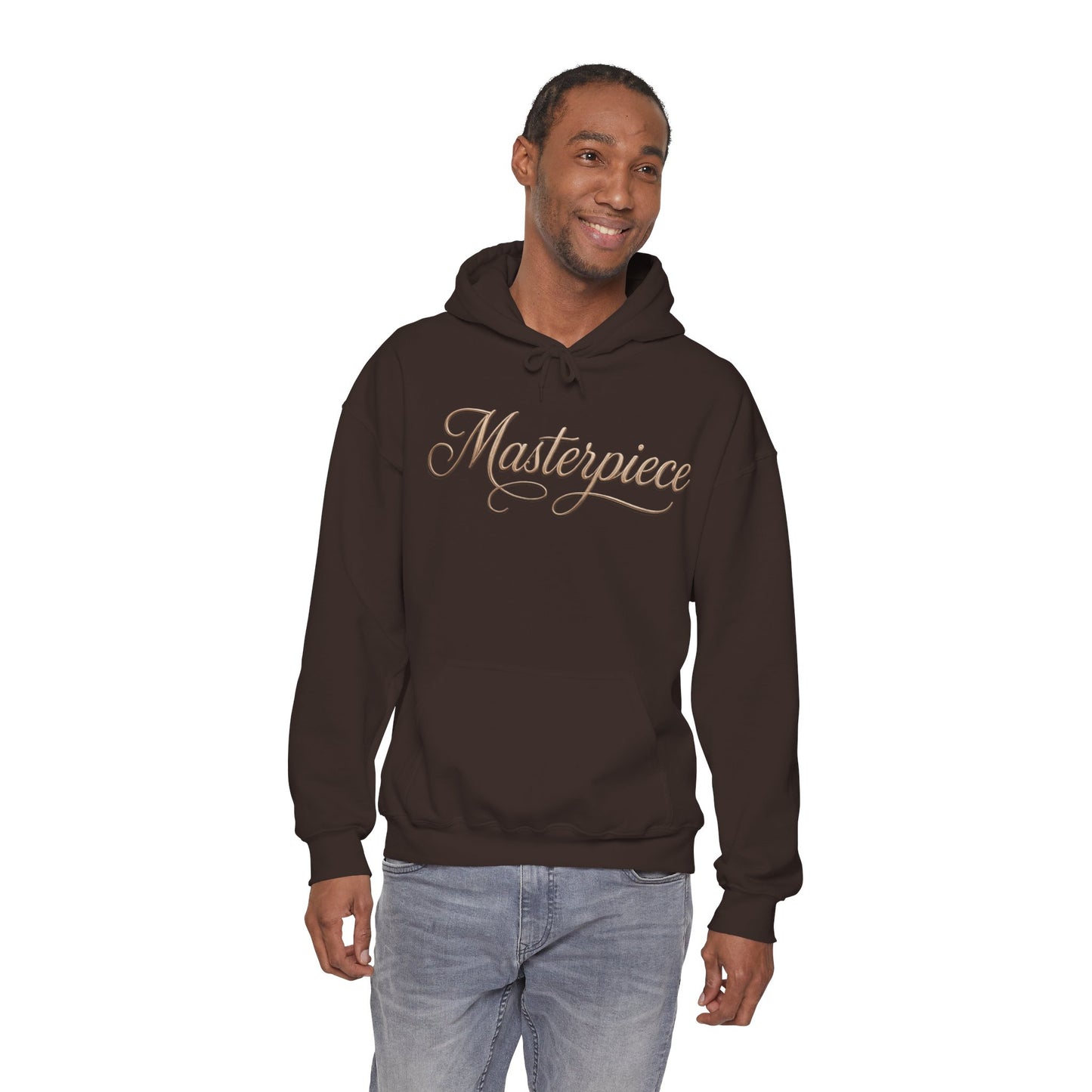 Masterpiece Signature Men’s Hoodie – Inspirational Christian Faith Apparel