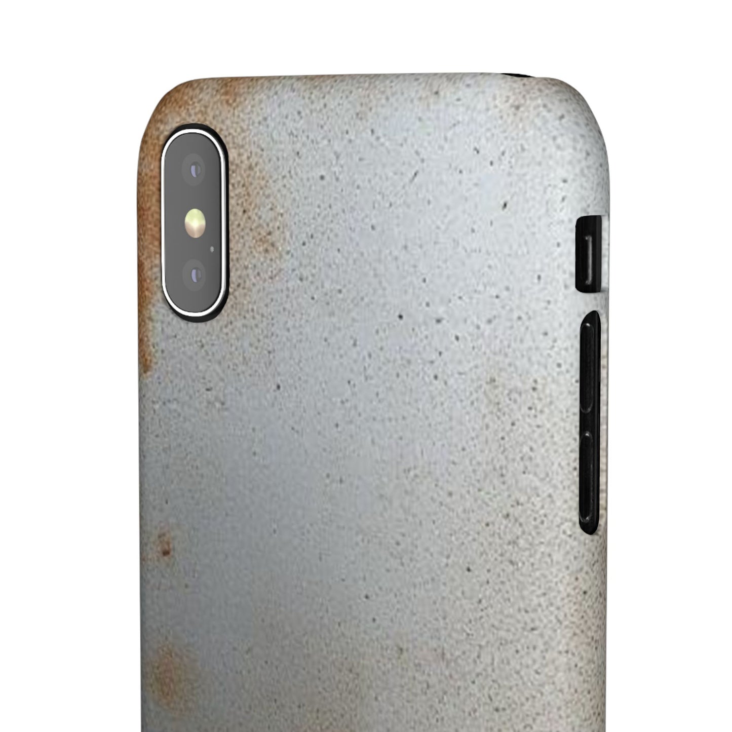 Old Steel Finish iPhone Snap Case