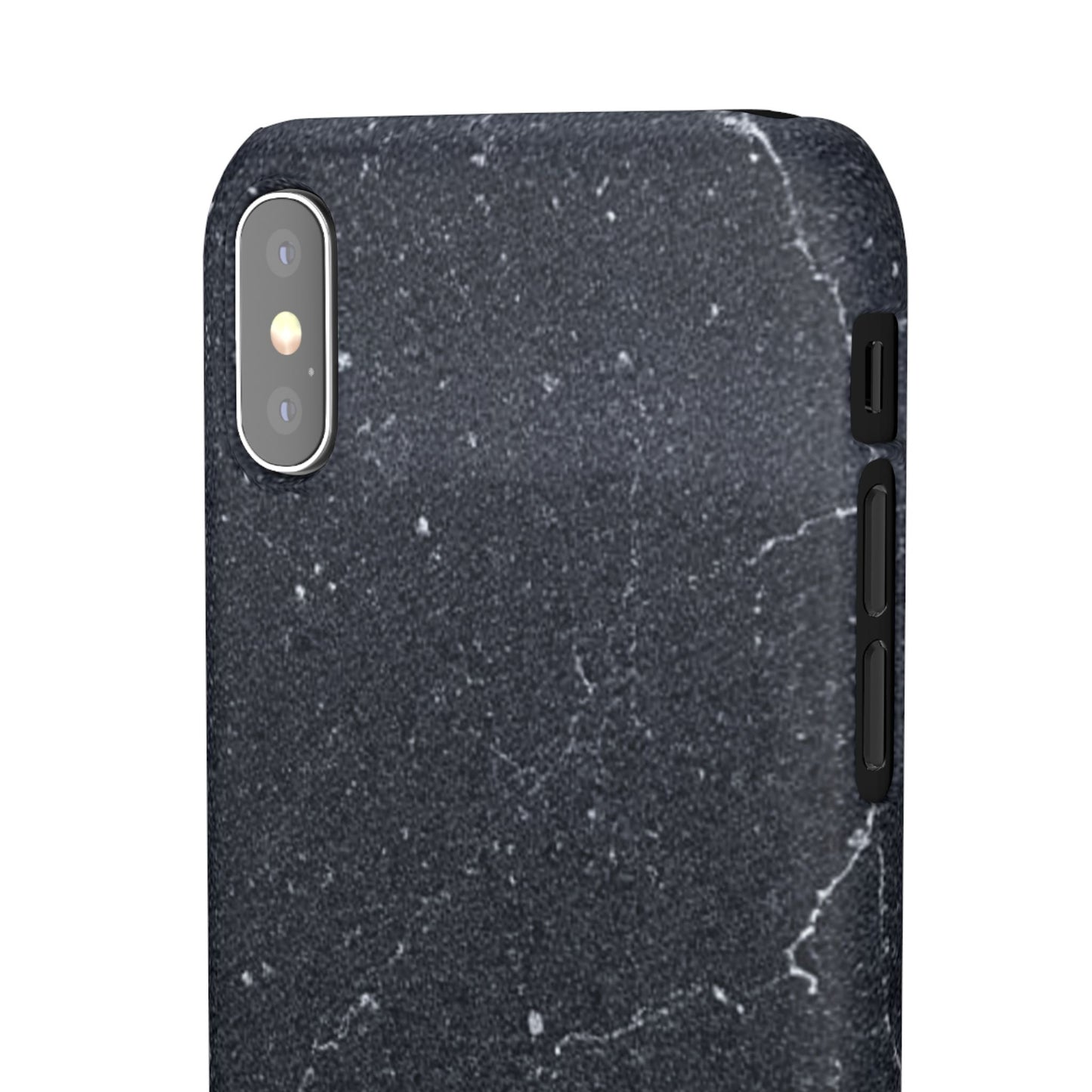 Dark Granite Finish iPhone Snap Case