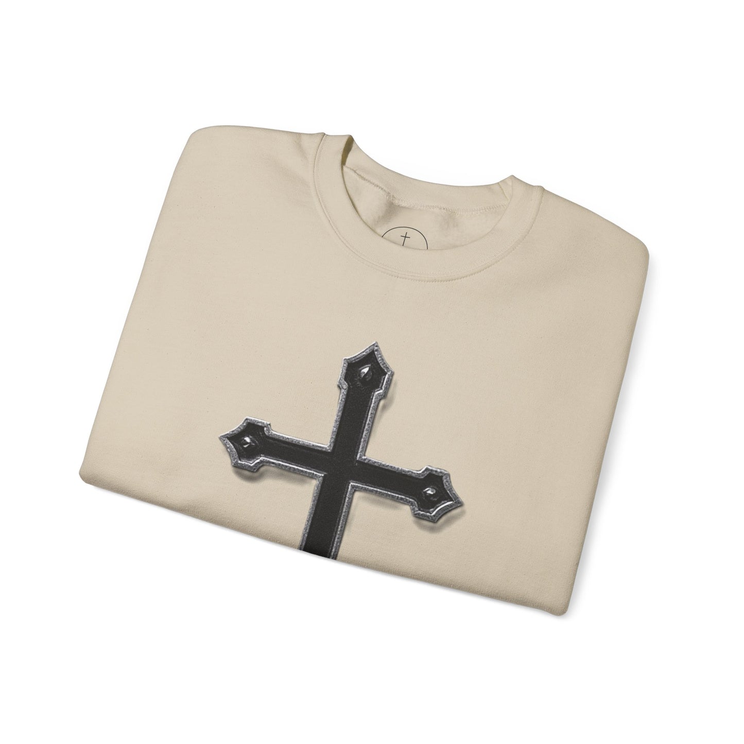Black Cross Men’s Christian Sweatshirt