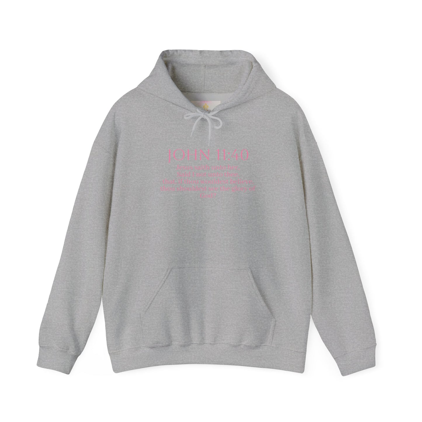 Believe | Women’s Christian Hoodie with John 11:40