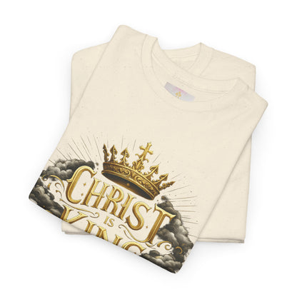 Christ is King Crowned - Women's Christian T-Shirt