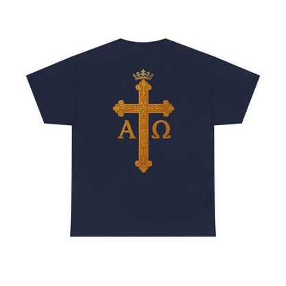 Christ Is King – Lion & Cross Women’s Christian Tee