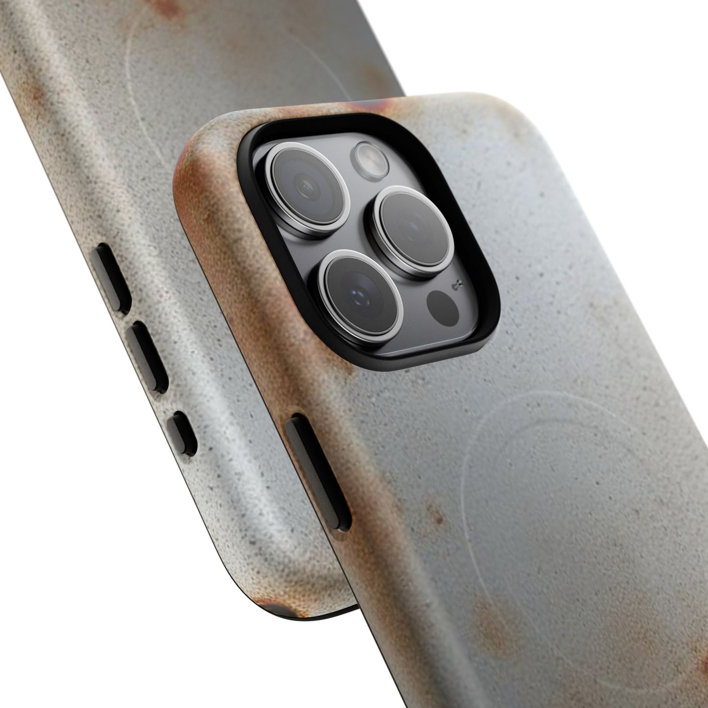 Enduring Faith – Old Metal Finish iPhone Magnetic Tough Case