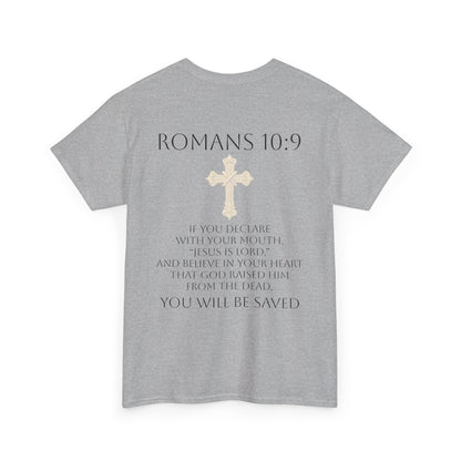 Jesus Is Lord – Men’s  Christian Tee (Dark Lettering)