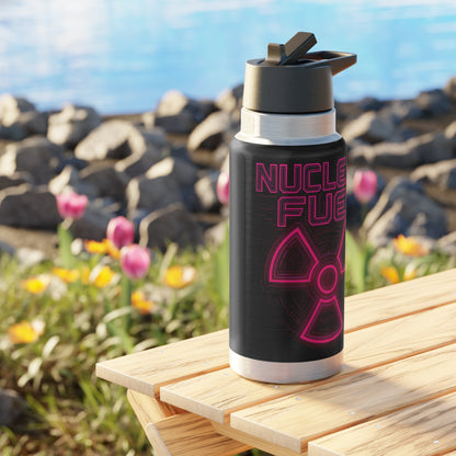 Faith Fueled – Nuclear Energy Stainless Steel Bottle (Pink)