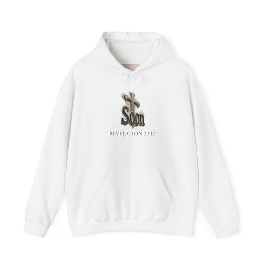 Soon: Revelation Christian Women’s Hoodie (Dark Lettering)