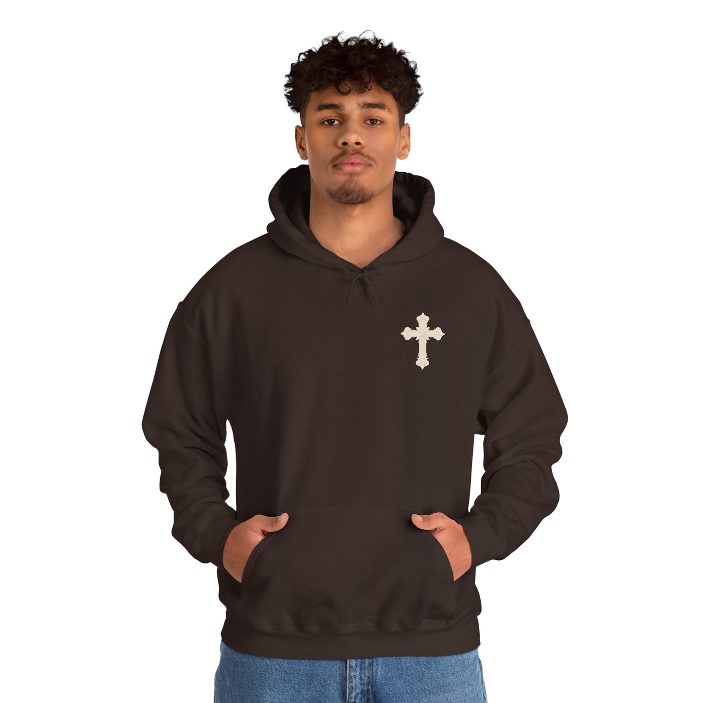 In God We Trust (silver) | Men’s Christian Hoodie