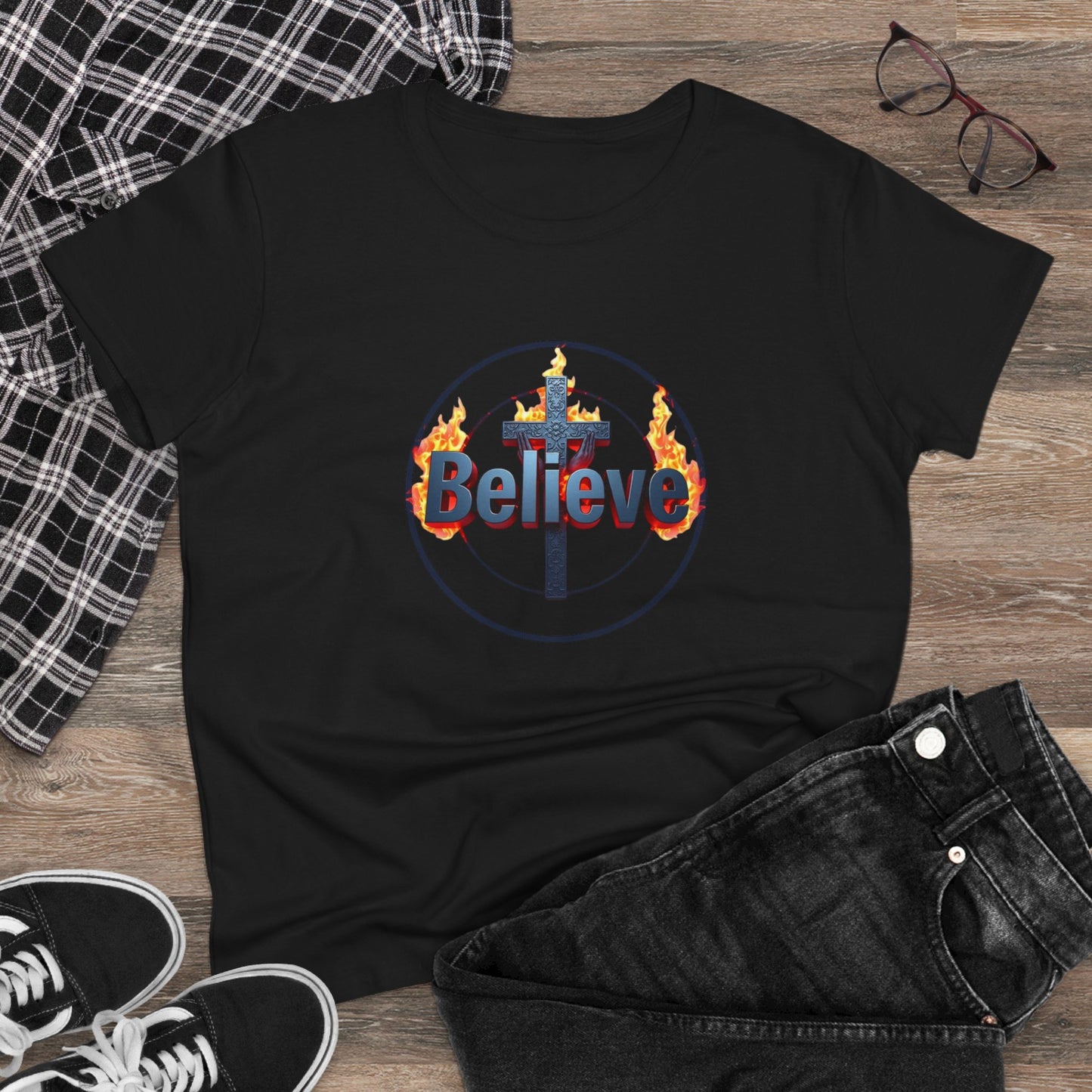 Believe  – Women’s Tee of Faith