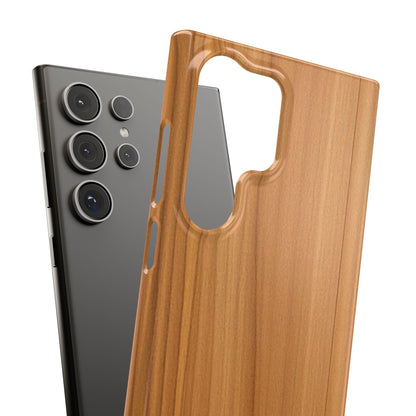 Natural Wood Grain Samsung Snap Case