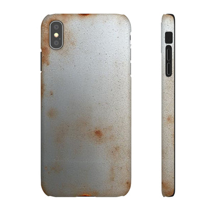Old Steel Finish iPhone Snap Case