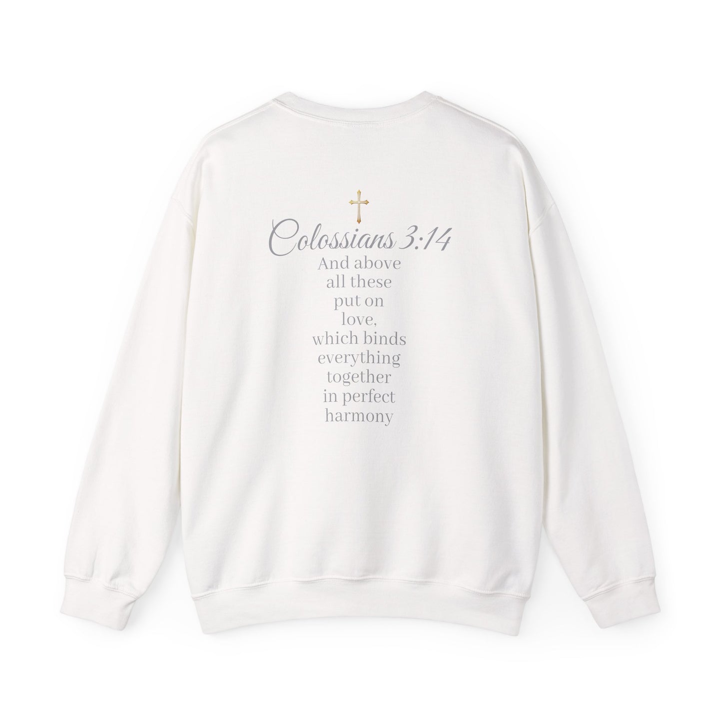 Put On Love Women’s Sweater – Wrapped in Grace