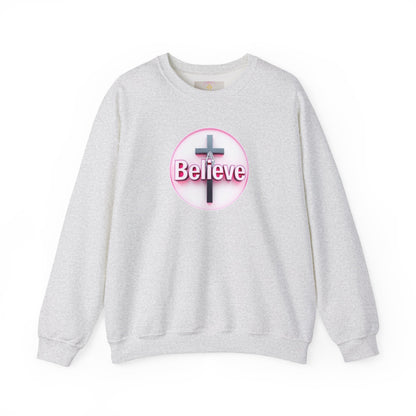 Believe | Women’s Christian Sweatshirt with John 11:40