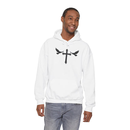Servants of the Storm – Cross & Crows Men’s Hoodie