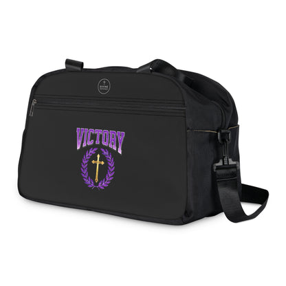 Strength & Victory in Black – Fitness Bag