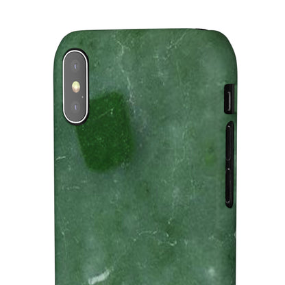 Jade Stone Finish iPhone Snap Case