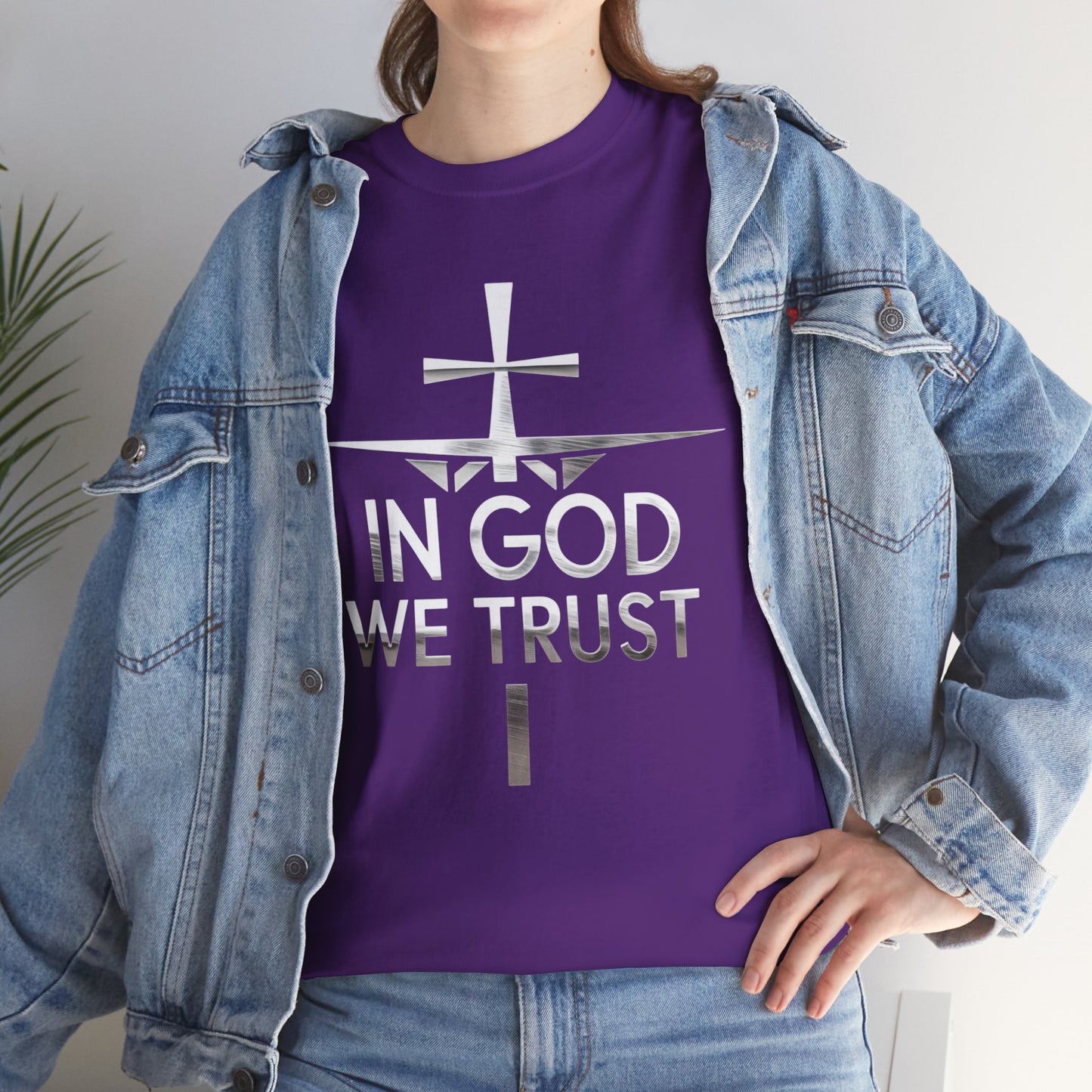 In God We Trust (Silver Ed) | Women’s Christian T-Shirt