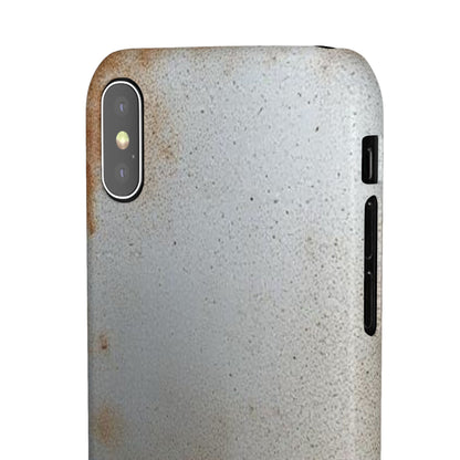 Old Steel Finish iPhone Snap Case