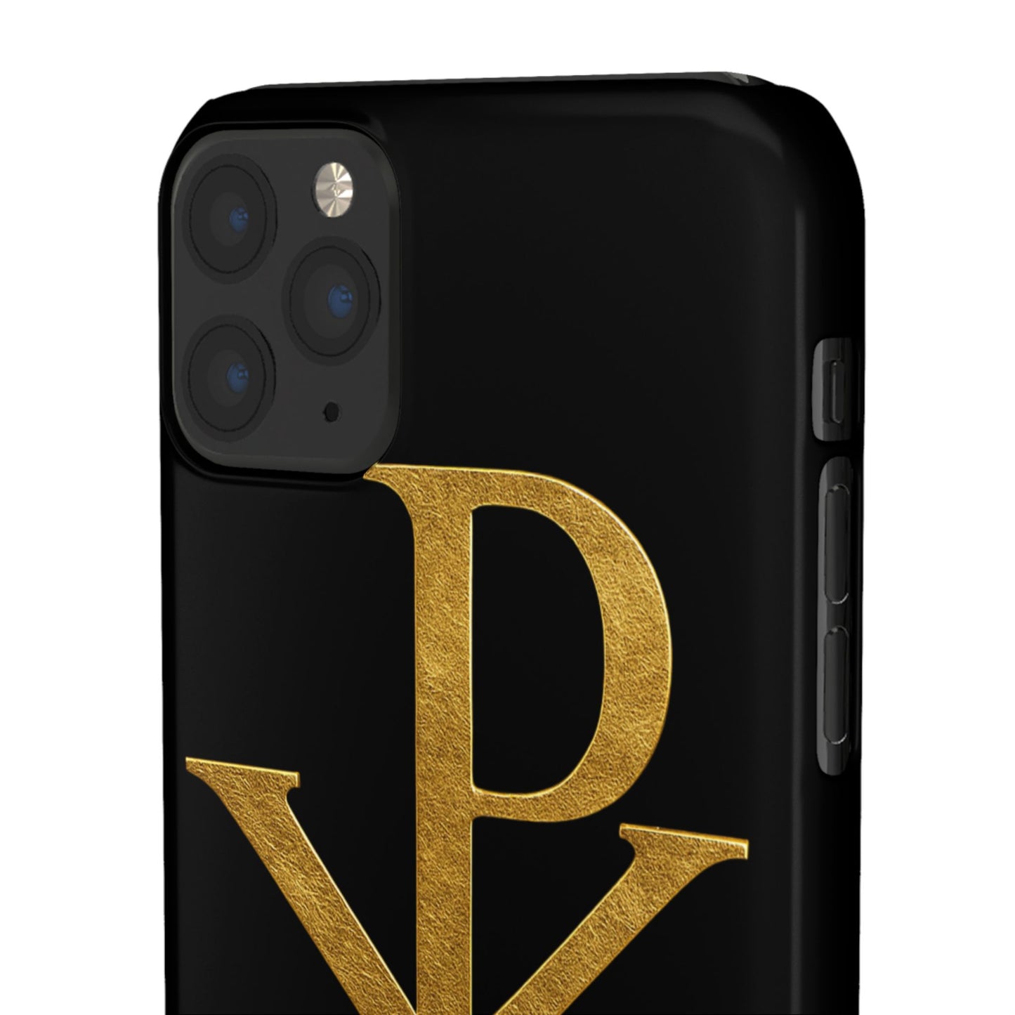 Black Chi Rho Snap Case for iPhone – The Way, Truth & Life