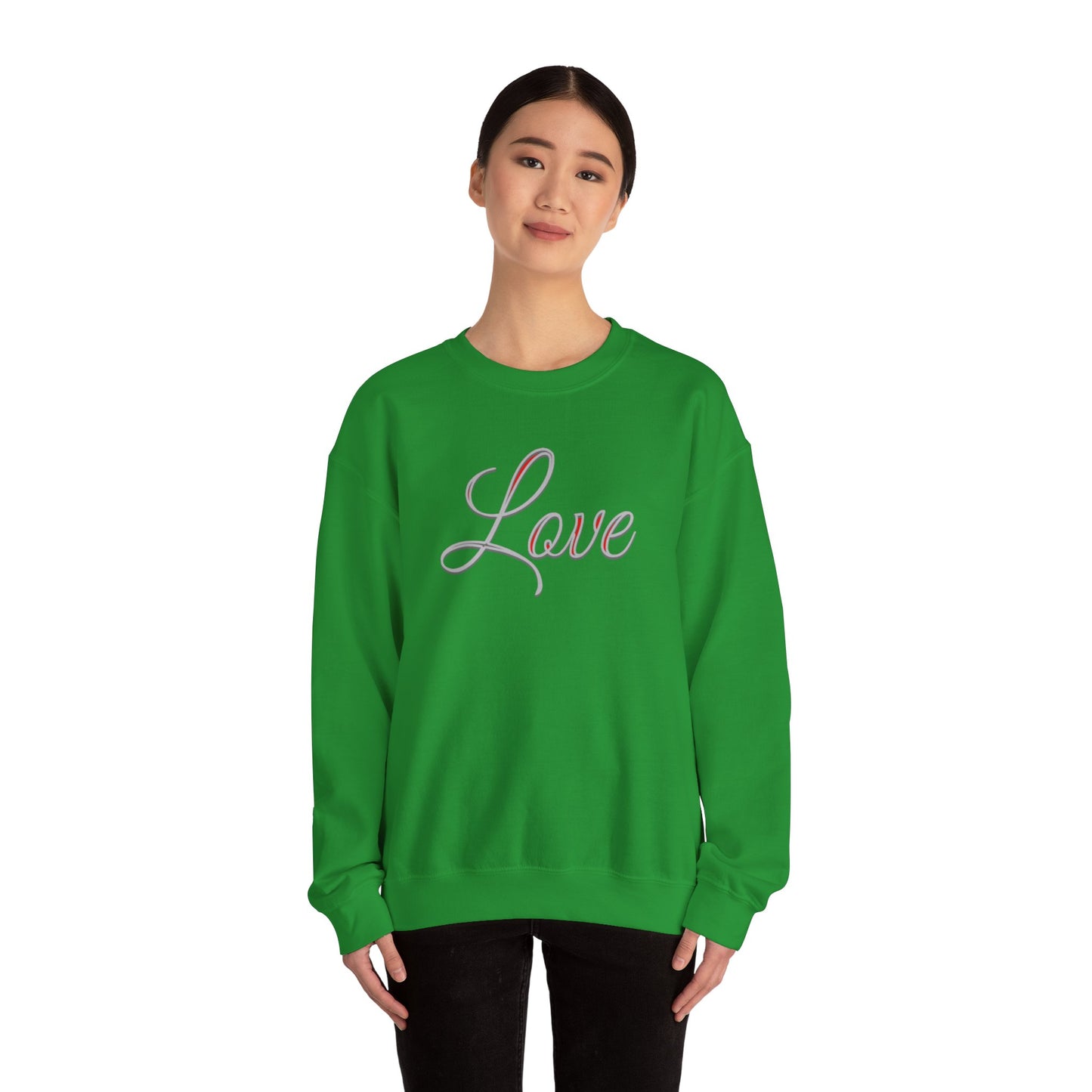 Put On Love Women’s Sweater – Wrapped in Grace