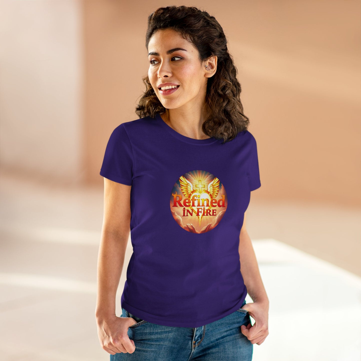 Refined in Fire – Women’s Tee of Inner Strength