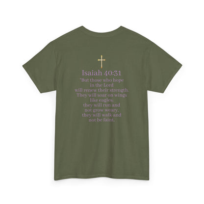 Men’s “Hope” Tee – Bold Scripture Design | Isaiah 40:31