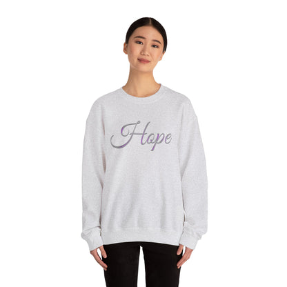 Women’s “Hope” Sweatshirt – Inspirational Scripture Hoodie | Romans 15:13